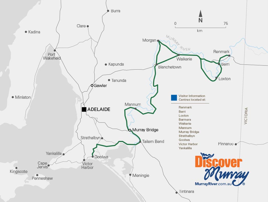 Murray River Map